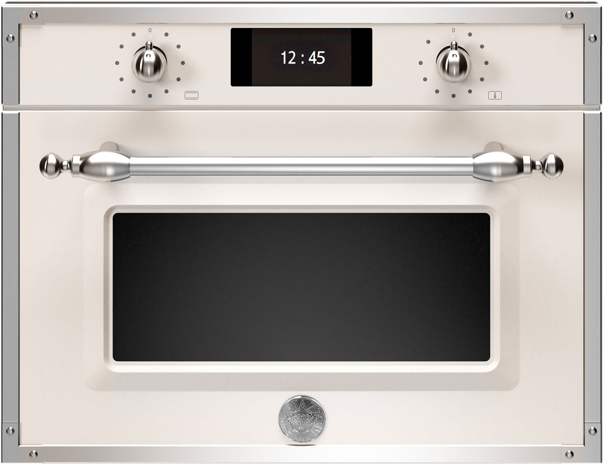 BERTAZZONI F457HERVTAX 60x45cm combi-steam fan oven with TFT display in Stainless Steel