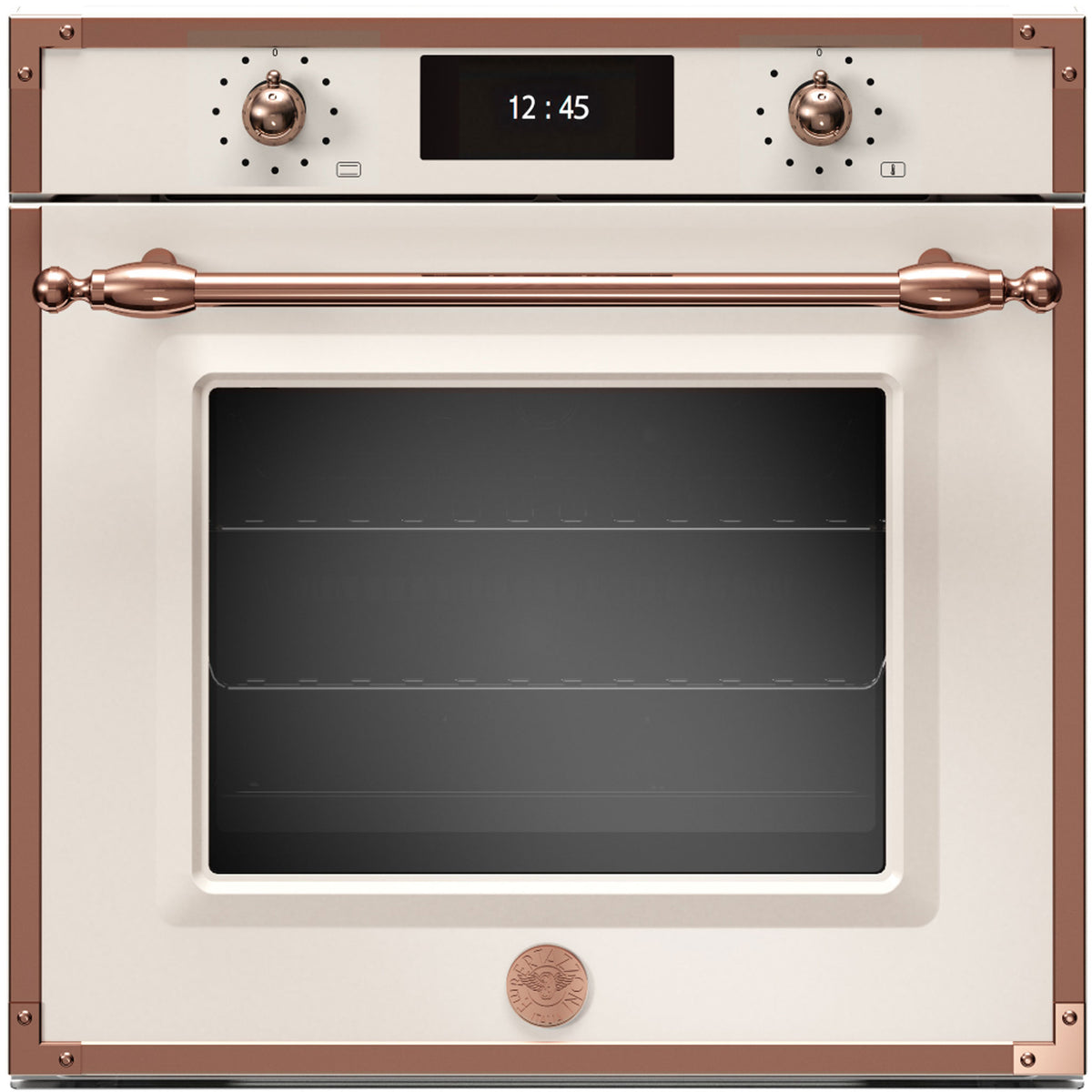 BERTAZZONI F6011HERVPTAC 60cm Electric Multifunction Oven with steam cooking and Pyrolytic cleaning in Copper