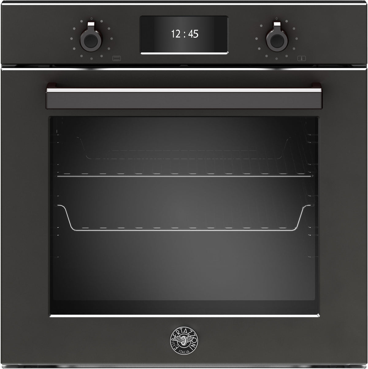 BERTAZZONI F6011PROVTN 60cm Electric Multifunction Fan Oven with Steam cooking in Carbonio